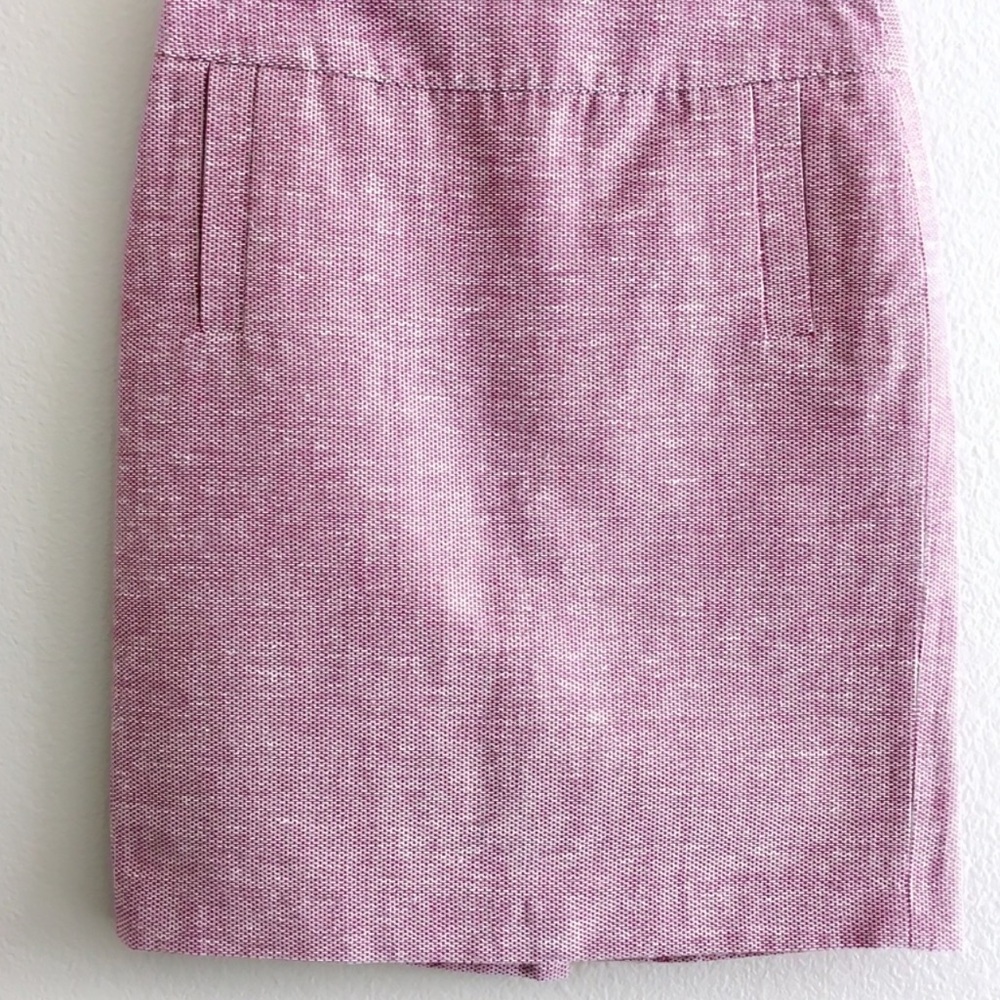 Banana Republic Tweed Mayet Pink Pencil Skirt